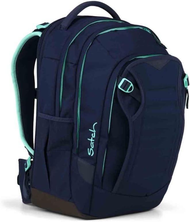 Satch Match Plus Schulrucksack Set 3tlg. inkl. Schlamperbox und Sporttasche (Ocean Mint), Ocean Mint
