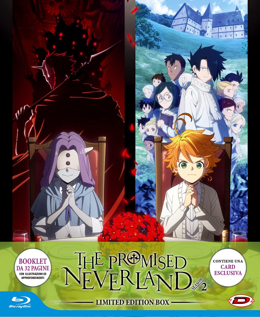 The Promised Neverland - Season 2 Lim. Edit. (Eps 01-11) (Dv 3 Br) [Region Free] [Blu-ray], Blu-ray