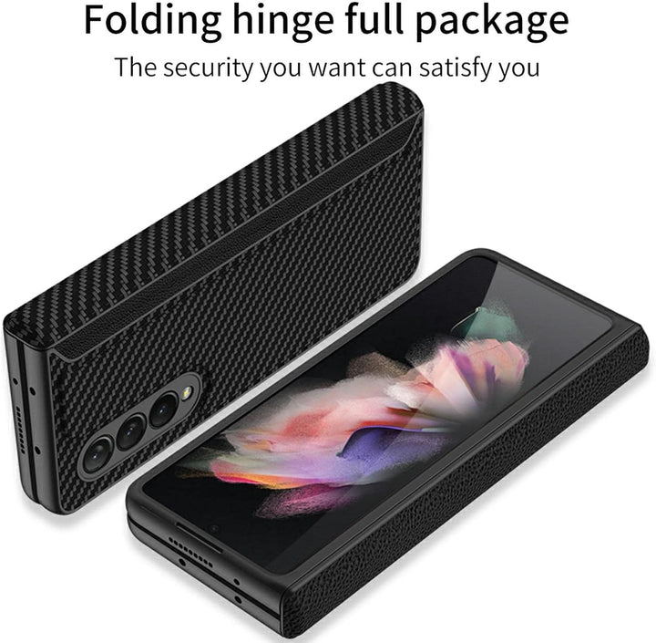 COQUE Schutzhülle für Galaxy Z Fold 3 5G, All-Inclusive, faltbar, mit Scharnier, Schutzhülle für Sam