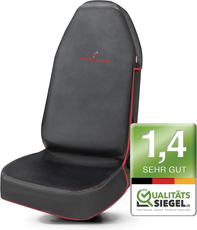 WALSER Auto Schonbezug Vordersitz Guardian, Qualitätssieger Sehr Gut* Sitzschoner Auto, 1 Stück Auto