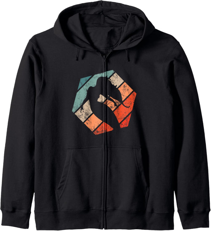 Meerjungfrau Retro Style Vintage Kapuzenjacke