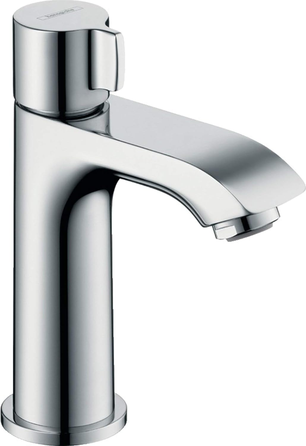 hansgrohe Metris Standventil, Auslauf Höhe 100mm, für Kaltwasser, ohne Ablaufgarnitur, Chrom Chrom A