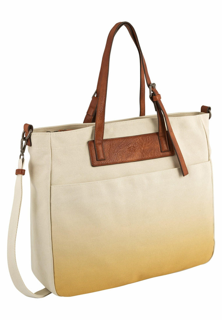 camelactive bags_Womenwear SAND Damen Tragetasche L, off white, 39x16x36