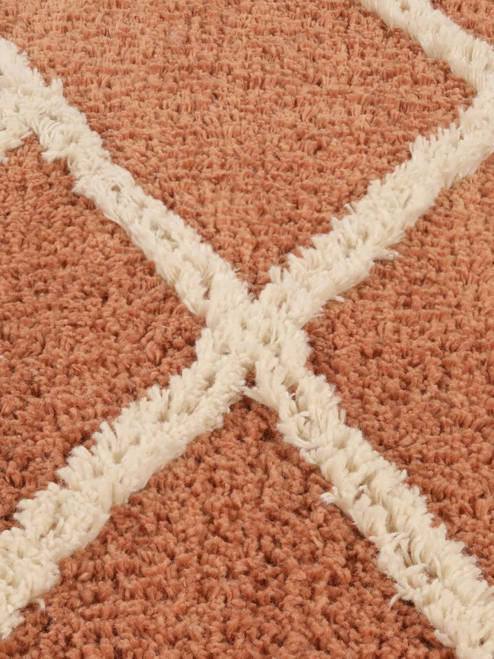 RugVista Badematte Riviera, ∅ 90 cm, Rund, Mittelflor, Moderner Badteppich, Maschinenwaschbar bis 30