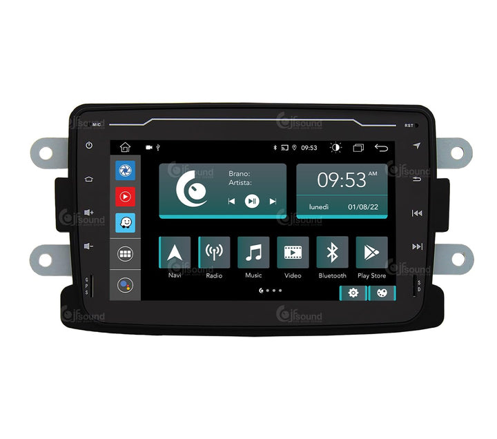 Personalisiertes Autoradio für Dacia Duster Android GPS Bluetooth WiFi USB DAB+ Touchscreen 7" 8core