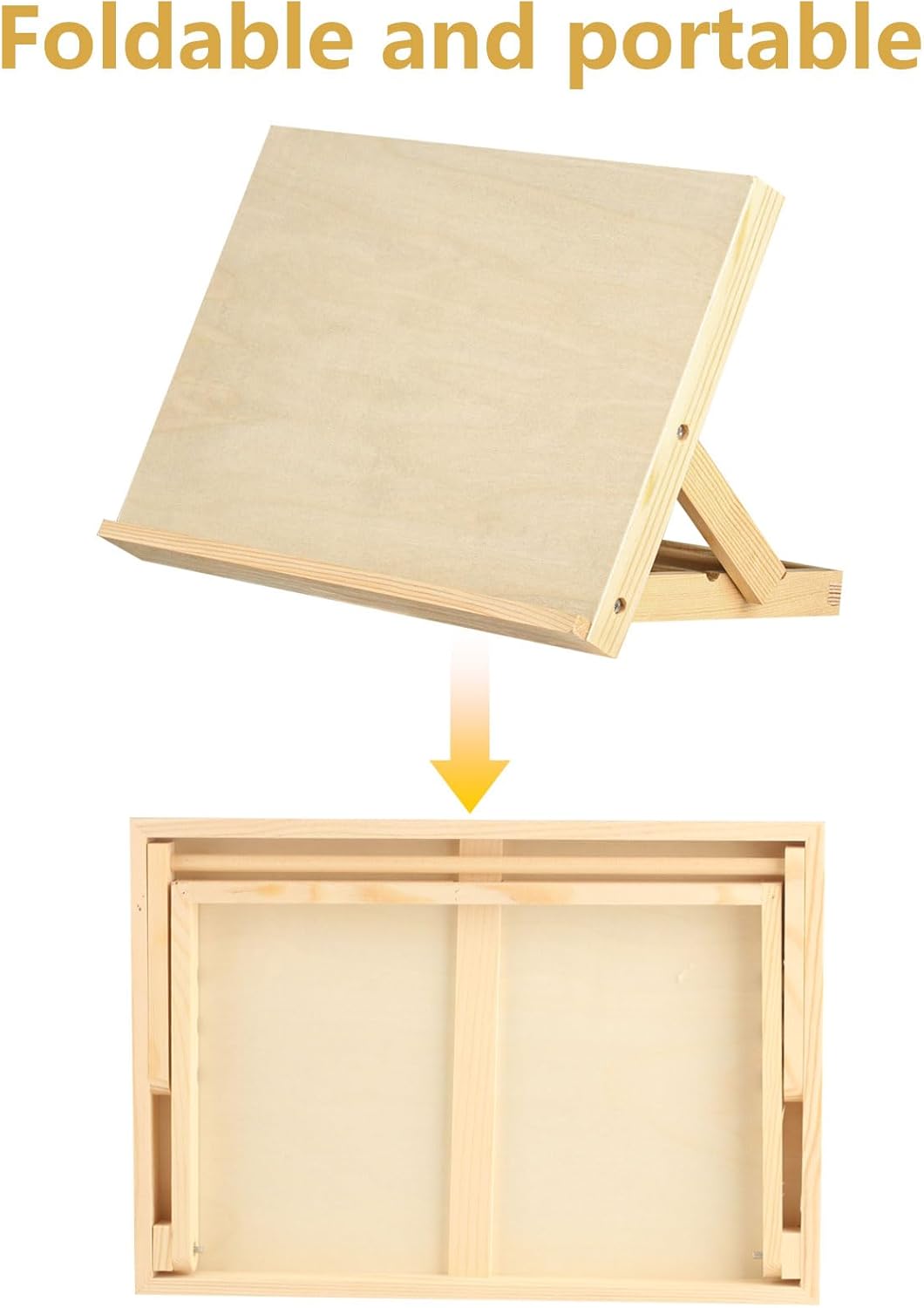 Staffelei Tischstaffelei Holz Zeichenbrett, verstellbare Tisch Staffeleien Zeichentafel, Zeichenplat