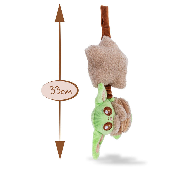 Disney Grogu Spieluhr aus Plüsch – Kuscheltier mit Einschlafmelodie, weicher Stoff, detailreicher Ch