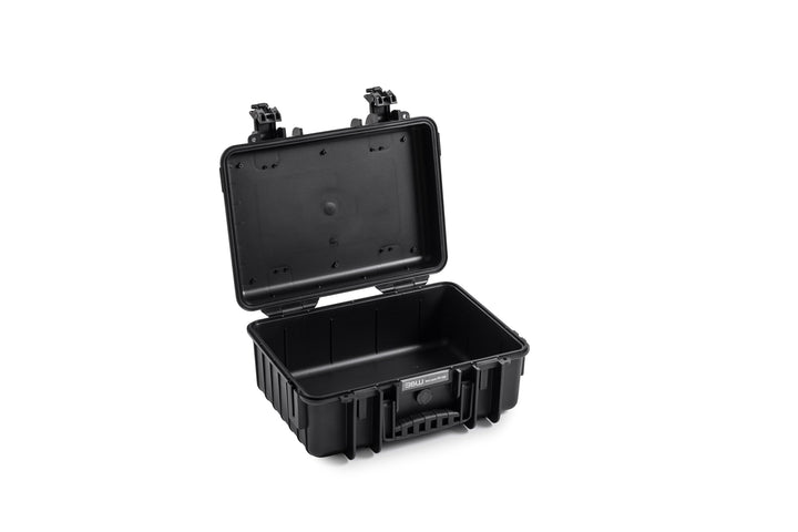 B&W International GmbH Transportkoffer Outdoor - Typ 4000 - Schwarz - Wasserdicht nach IP67 Zertifiz