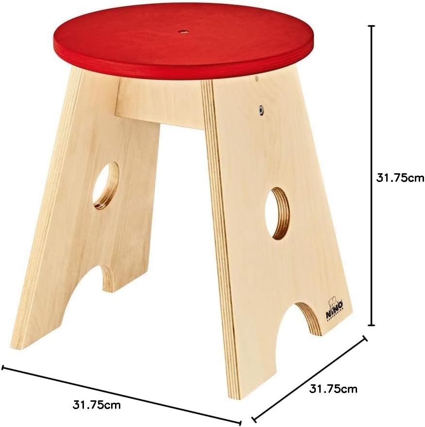 Nino Percussion Classroom Cajon Chairs, 8 Stück