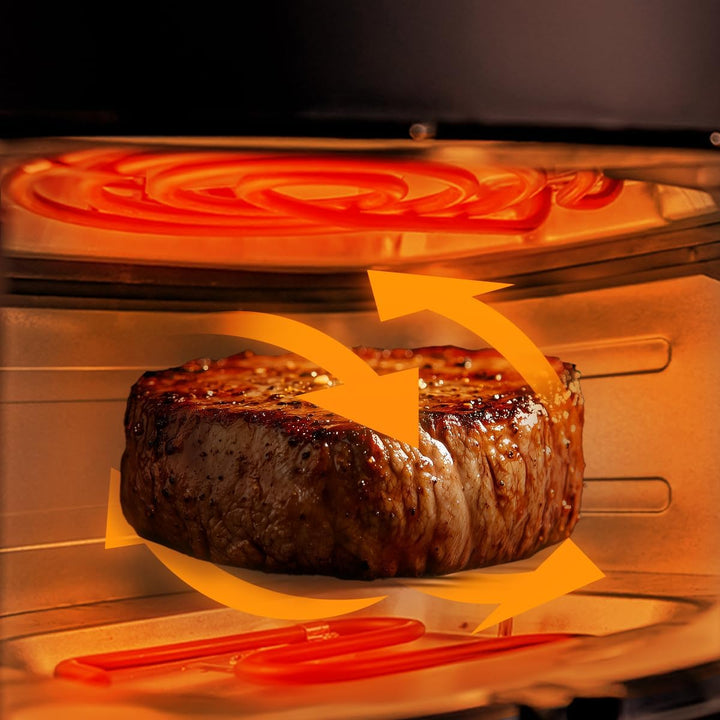 Cecotec Heissluftfritteuse Cecofry&Grill Duoheat 6500. 2200 W, 6,5 L, 40–200 °C, 3-in-1 Grill & Gril