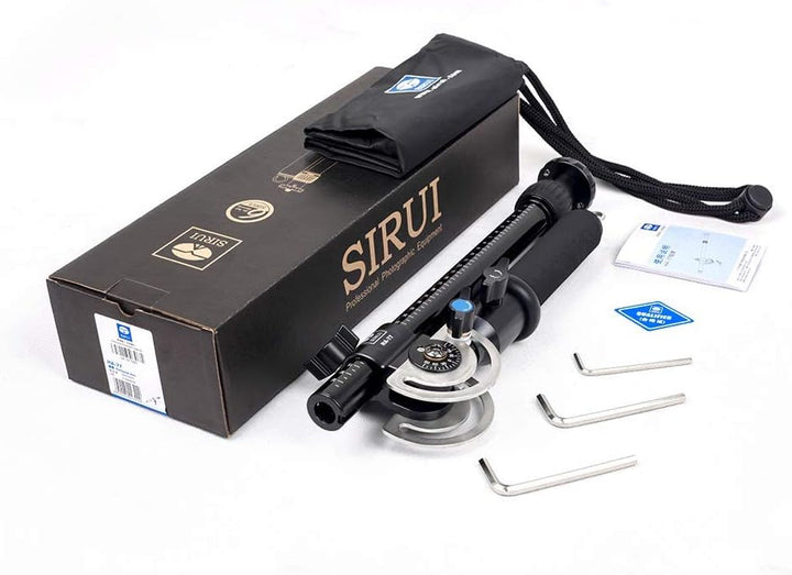 Sirui HA-77 Teleskop-Auslegearm (Horizontalarm 77 cm mit Lasthaken, Belastbar bis 5 kg) schwarz