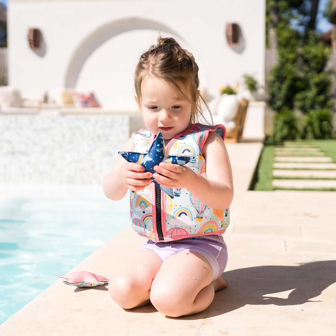 Splash About Go Splash Schwimmweste Over the Rainbow 4-6 Jahre, Over the Rainbow 4-6 Jahre