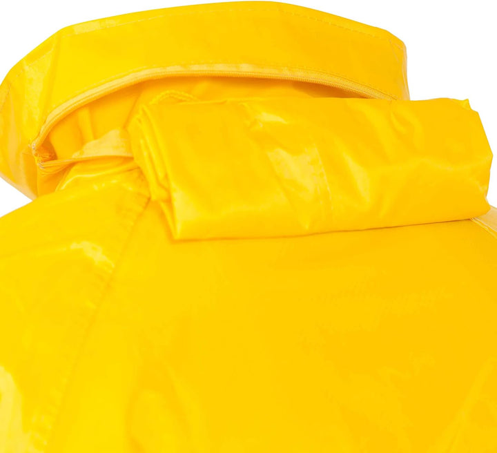 BWOLF POSEIDON Regenmantel Herren Regenmantel Wasserdichte Lange Regenjacke Outdoor Wiederverwendbar