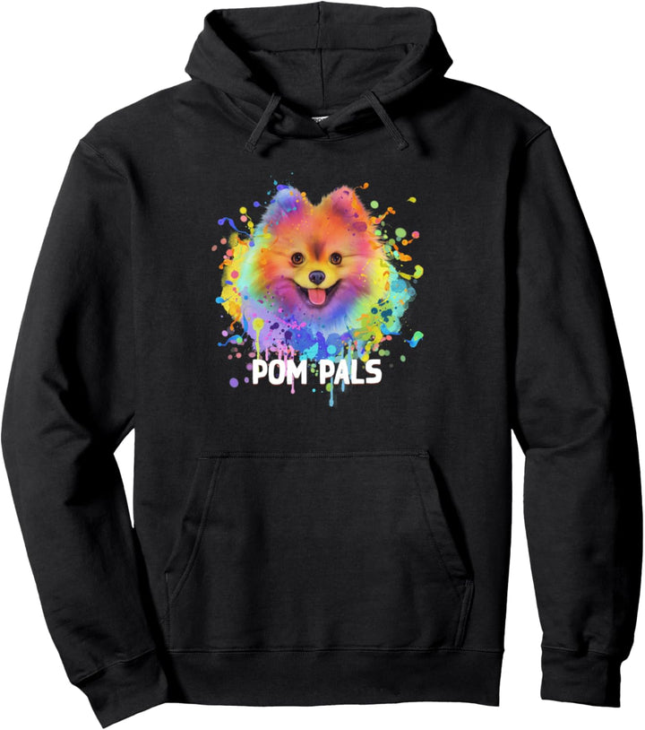 Pom Pals Lustiger Pomeranian Humor Pom Pom Dog Mom Dog Dad Pullover Hoodie