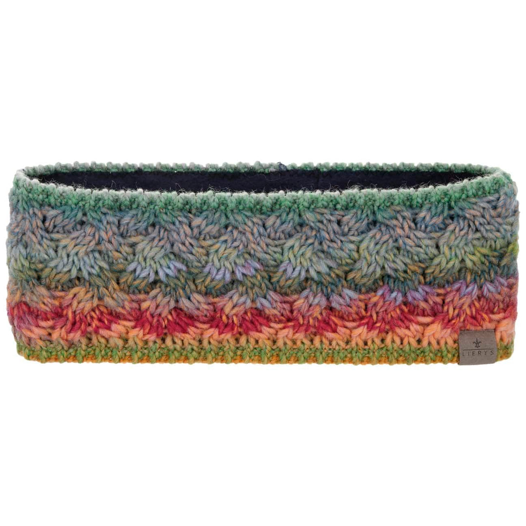 LIERYS Farelle Stirnband Damen - Ohrenschützer mit Wolle - Made in Germany - Headband mit Futter - O