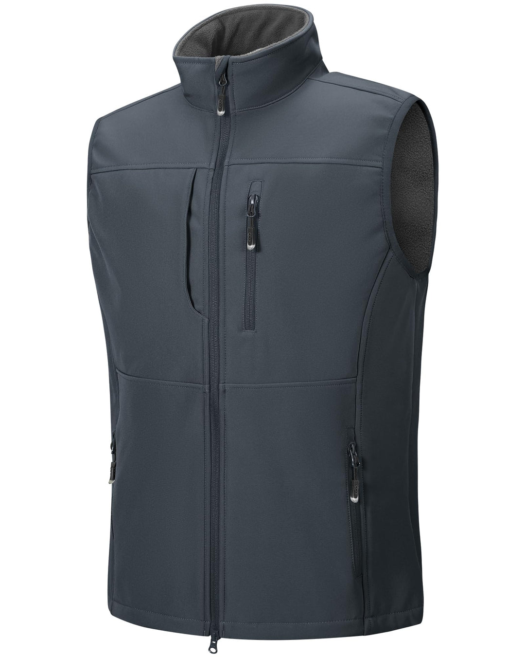 33,000ft Weste Herren Outdoor Wasserdichte Softshell Ärmellose Jacke Bodywarmer Fleece Weste Full Zi