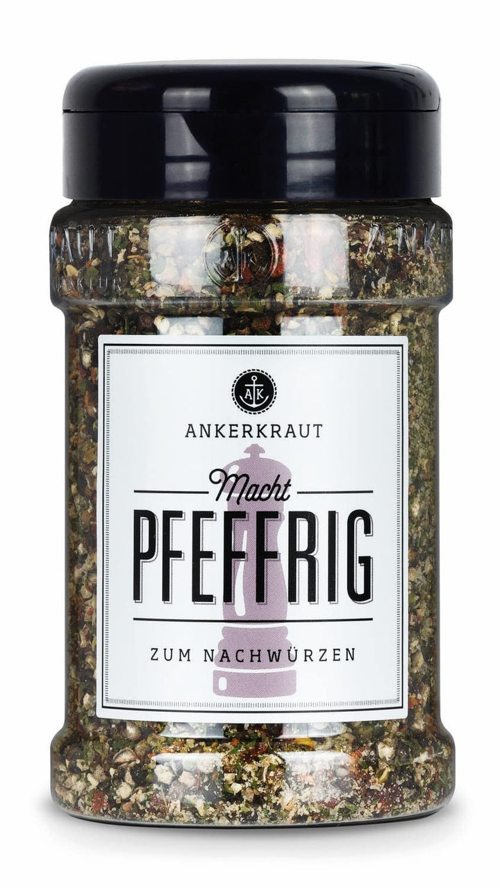 Ankerkraut 'Einfach kochen' Set, 6 Gewürz Streuer im Bundle, für Geflügel, Fisch, Hack, Gemüse, Scha
