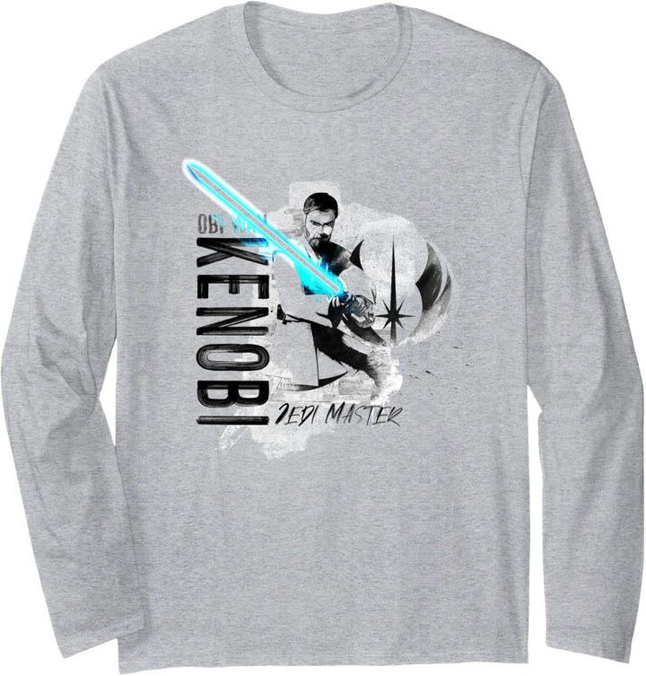 Star Wars Obi Collage Langarmshirt