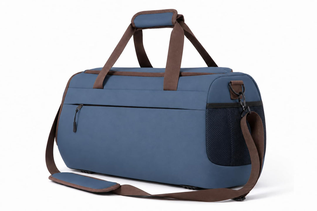 Zedelmaier Reisetasche Handgepäck 900D Sporttasche Herren Damen | Weekender Herren| Blau Schwimmtasc