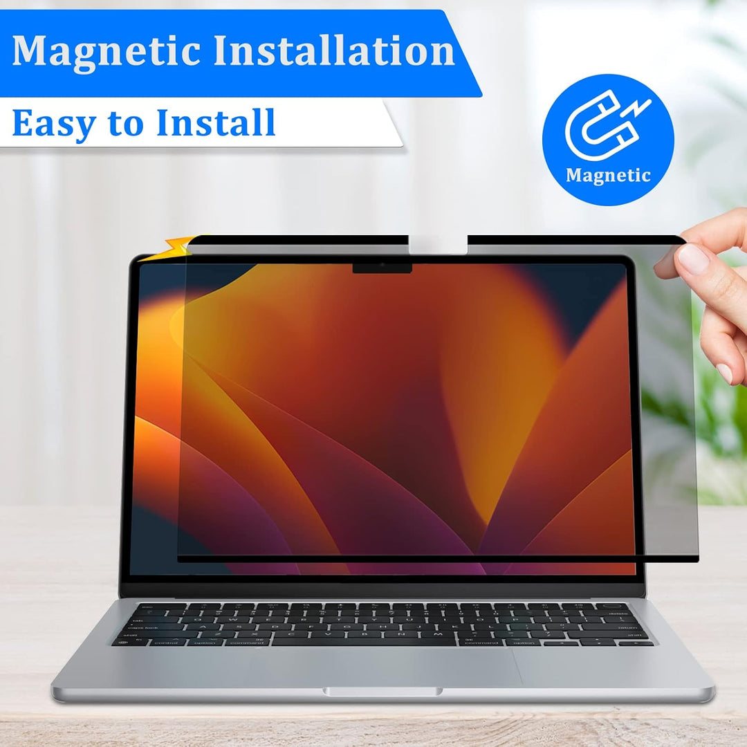 LanQii Magnetischer Blickschutzfilter für MacBook Pro 13 Zoll (2016-2022 M1/M2), Privacy Filter Anti