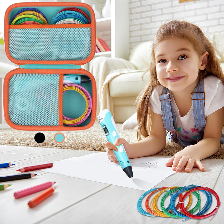 Hart Schutz Hülle Etui für SCRIB3D P1 3D-Druckstift / MYNT3D Super 3D-Stift / 3Doodler Start 3D-Druc