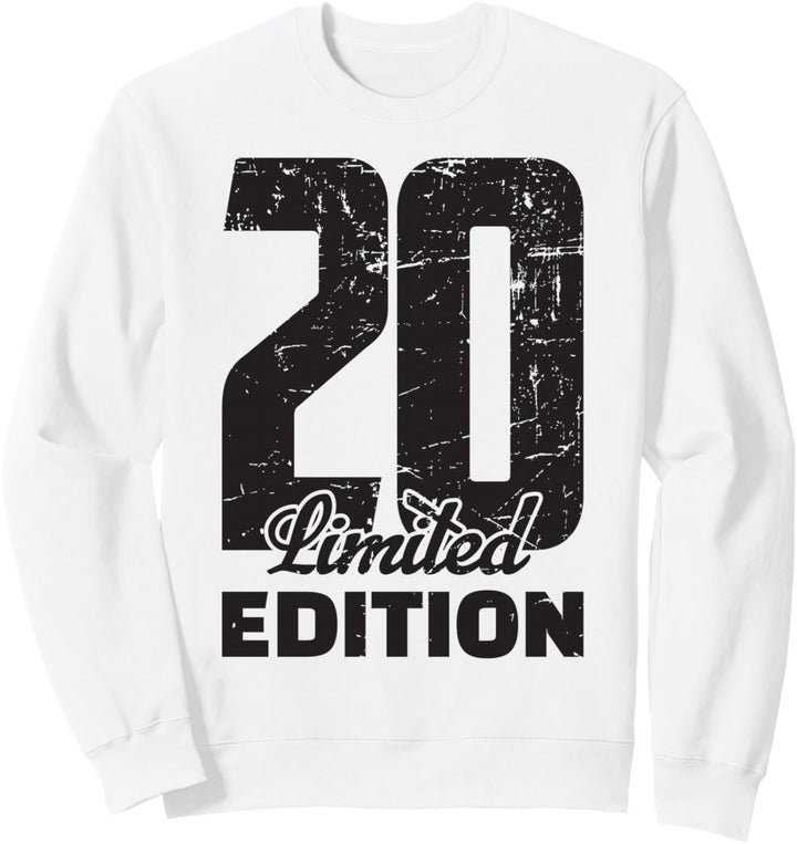 20 Geburtstag Limited Edition Jubiläum 20 Jahre Purzeltag Sweatshirt