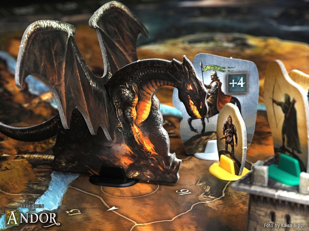 Kosmos 683122 Die Legenden von Andor-Big Box, Grundspiel (Kennerspiel des Jahres 2013) und zusätzlic