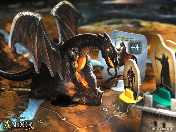 Kosmos 683122 Die Legenden von Andor-Big Box, Grundspiel (Kennerspiel des Jahres 2013) und zusätzlic