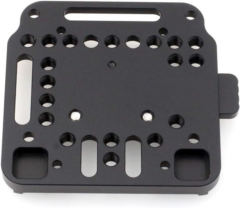 HangTon Universal weiblich V-Lock Plate Kit Schnellspanner Montagesatz für V-Mount Batterie (schwarz