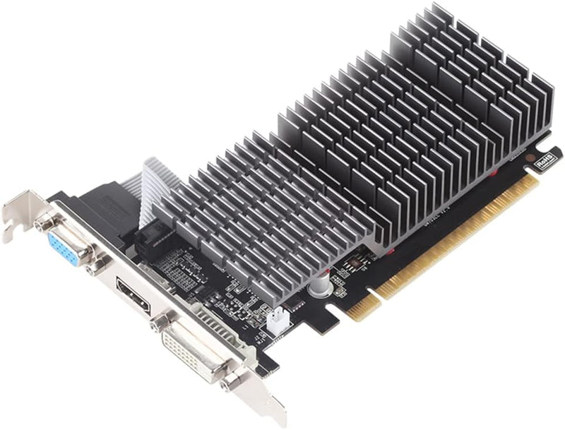 MAXSUN Nvidia Grafikkarte GEFORCE GT 710 1 GB, Low Profile Grafikkarte, GPU, geringer Verbrauch Pass