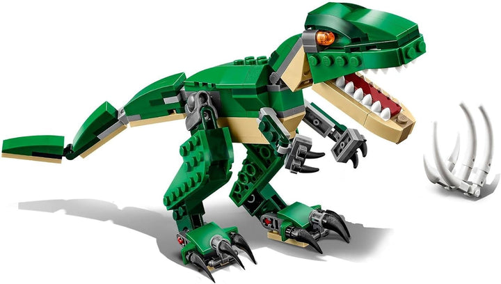 LEGO Creator Dinosaurier, 3in1 Spielzeug-Modell zum Bauen von T-Rex, Triceratops und Pterodactylus-F