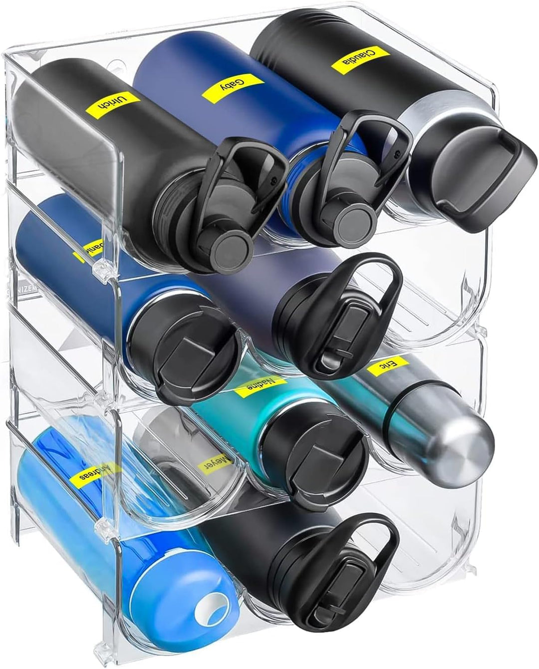 Labelwell 3x Schriftband für Dynmo D1 45018 S0720580 D1 Etikettenband Schwarz auf Gelb, für Dynmo La
