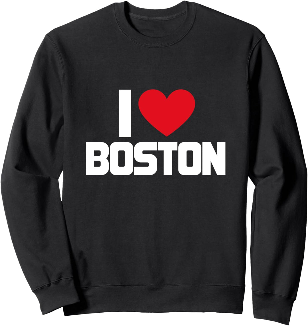 I Love Boston Sweatshirt