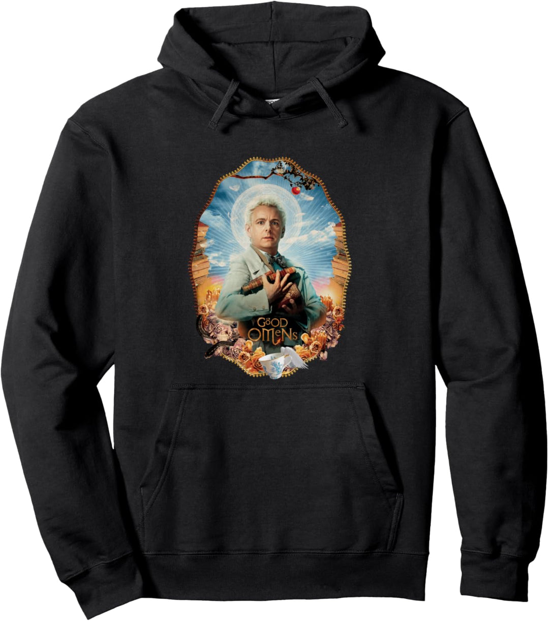 Good Omens - Aziraphale Teetasse Pullover Hoodie