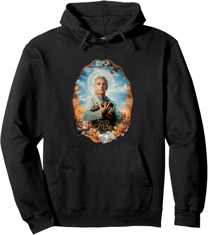 Good Omens - Aziraphale Teetasse Pullover Hoodie