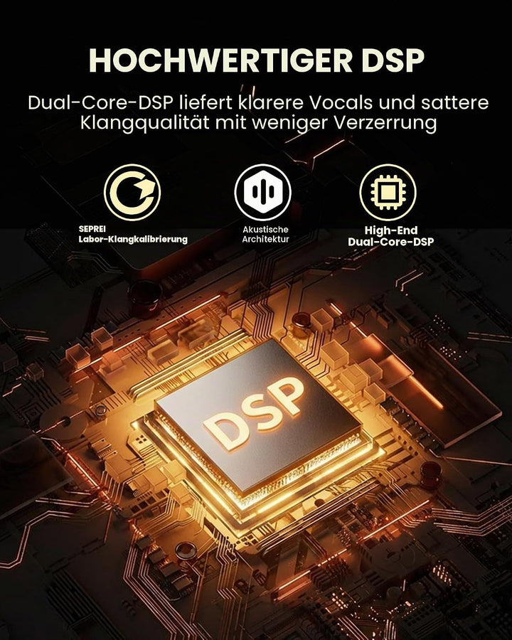 Avantree VoxAmp Duo - Tragbarer Kabellose Sprachverstärker, Doppeltes Mikrofon Und Lautsprecher Set