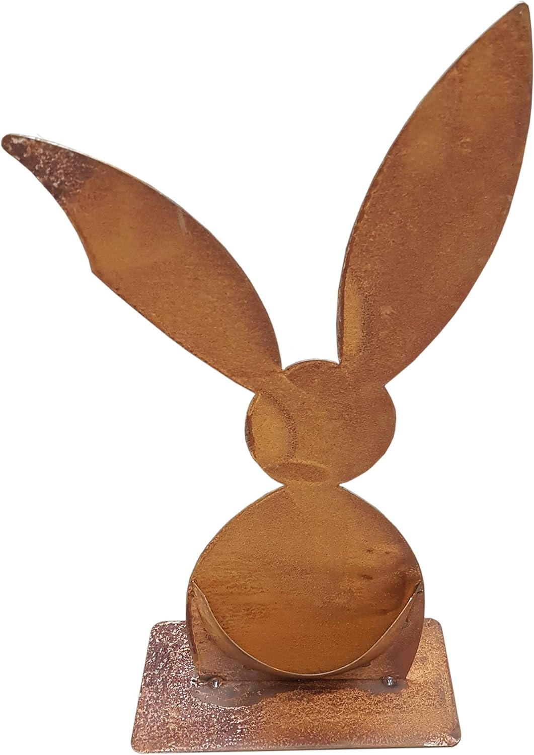 Pflanz-Hase 60cm Metall Rost Gartendeko Edelrost Gross