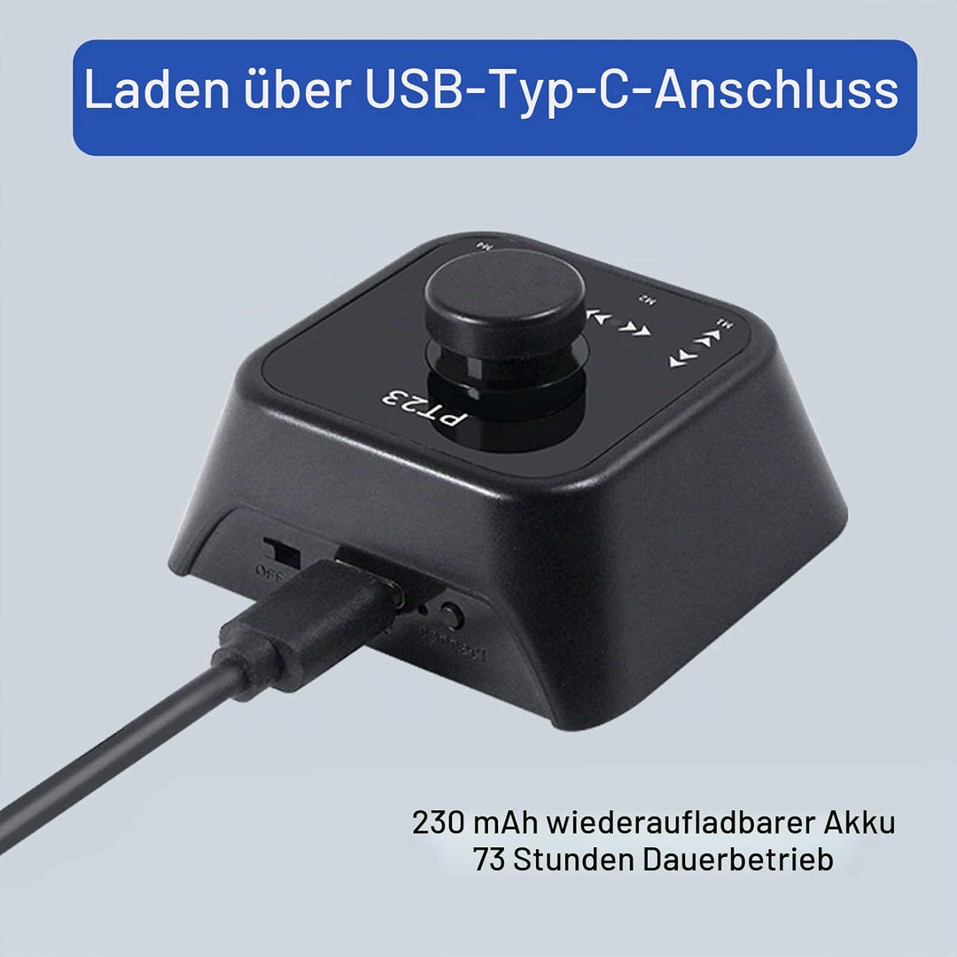 Bluetooth-Seitenwender-Pedal für Tablets, Telefon, Kabelloses Fussschalterpedal, Multimedia-Controll