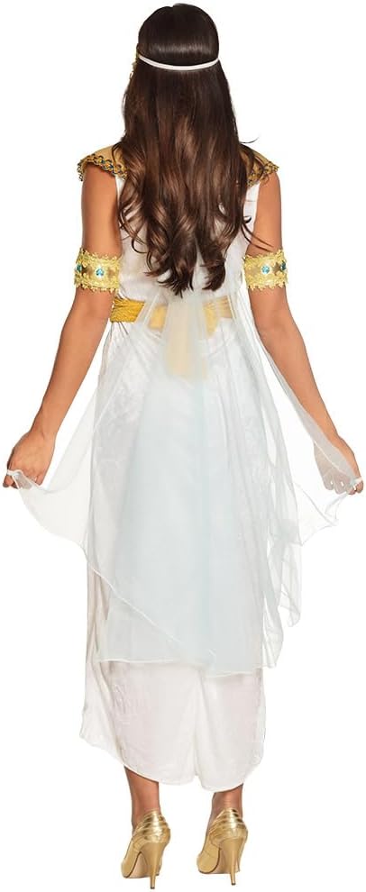 Boland - Erwachsenenkostüm Ägyptische Göttin Anuket, Set für Damen, Stirnband, Kragen, Umhang, Kleid