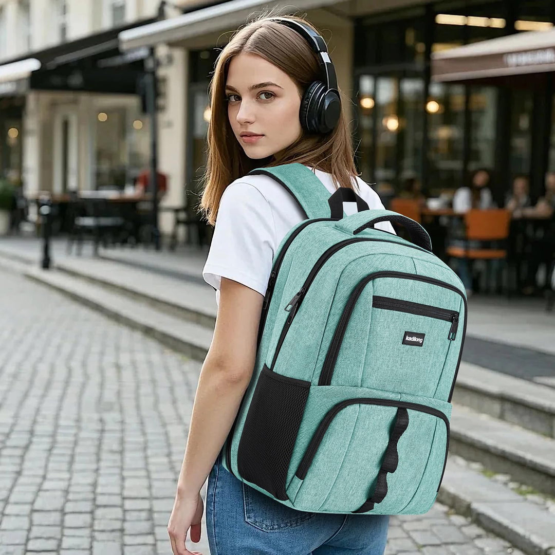 kadilong Unisex Rucksack Herren Damen,Schulrucksack Jungen Teenager Schultasche für Student Uni Stud