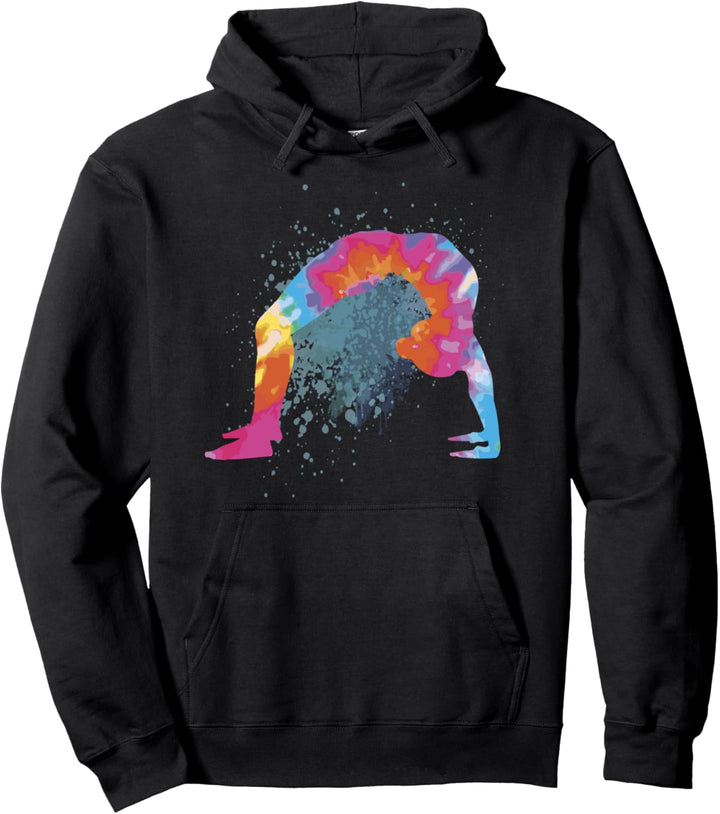 Turnen Mädchen Figur Design - Akrobatin Kunstturnen Turn Pullover Hoodie