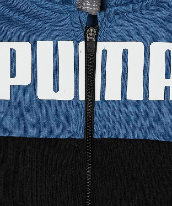 PUMA Herren Suits Minicats Colourblock Jogginganzug Baby 80 Lake Blue Black