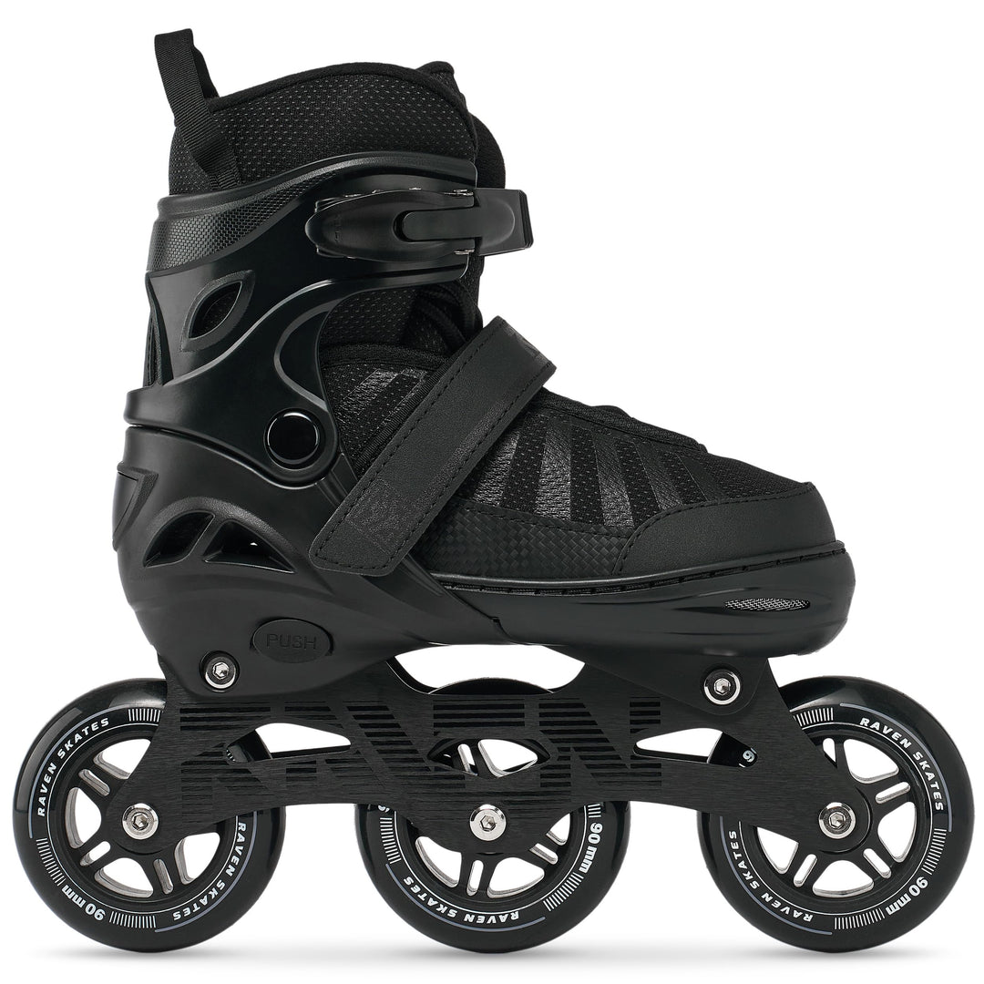 RAVEN Inline Skates Inliner für Kinder und Erwachsene OPTIONAL 2in1 mit Schlittschuhen verstellbar O