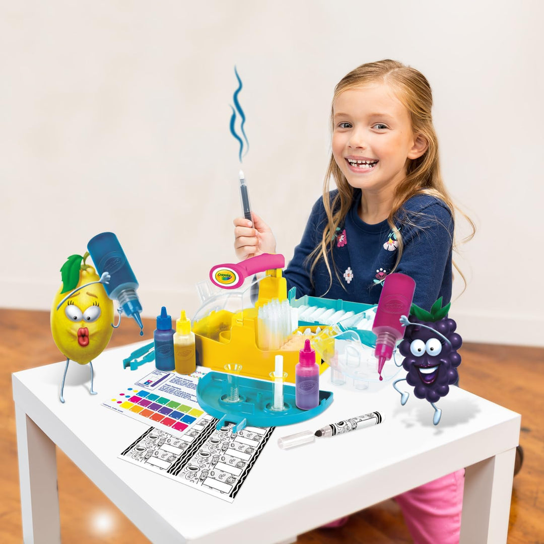 CRAYOLA - Neon-Duftstift-Labor, erstellen Sie Ihre eigenen Duftstifte mit Neonfarben, kreative Aktiv