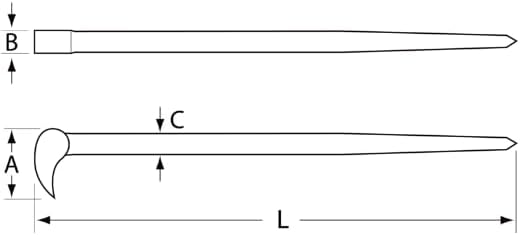 Palanca Polivalente 304 Mm
