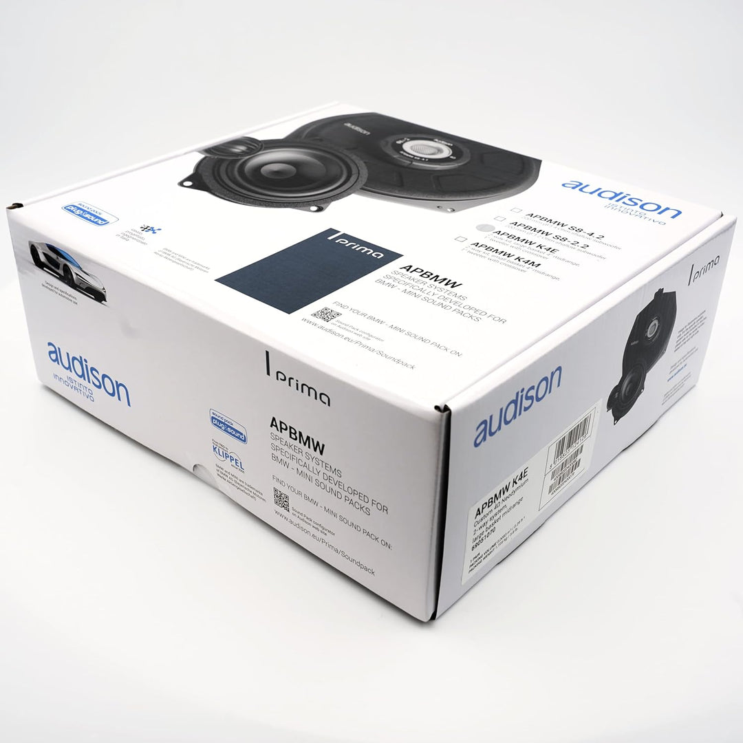 Audison APBMW K4E 2-Wege Frontsystem kompatibel mit BMW
