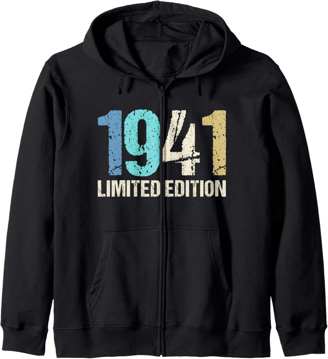 83. Geburtstag Mann Frau 83 Jahre 1941 Deko Lustig Geschenk Kapuzenjacke