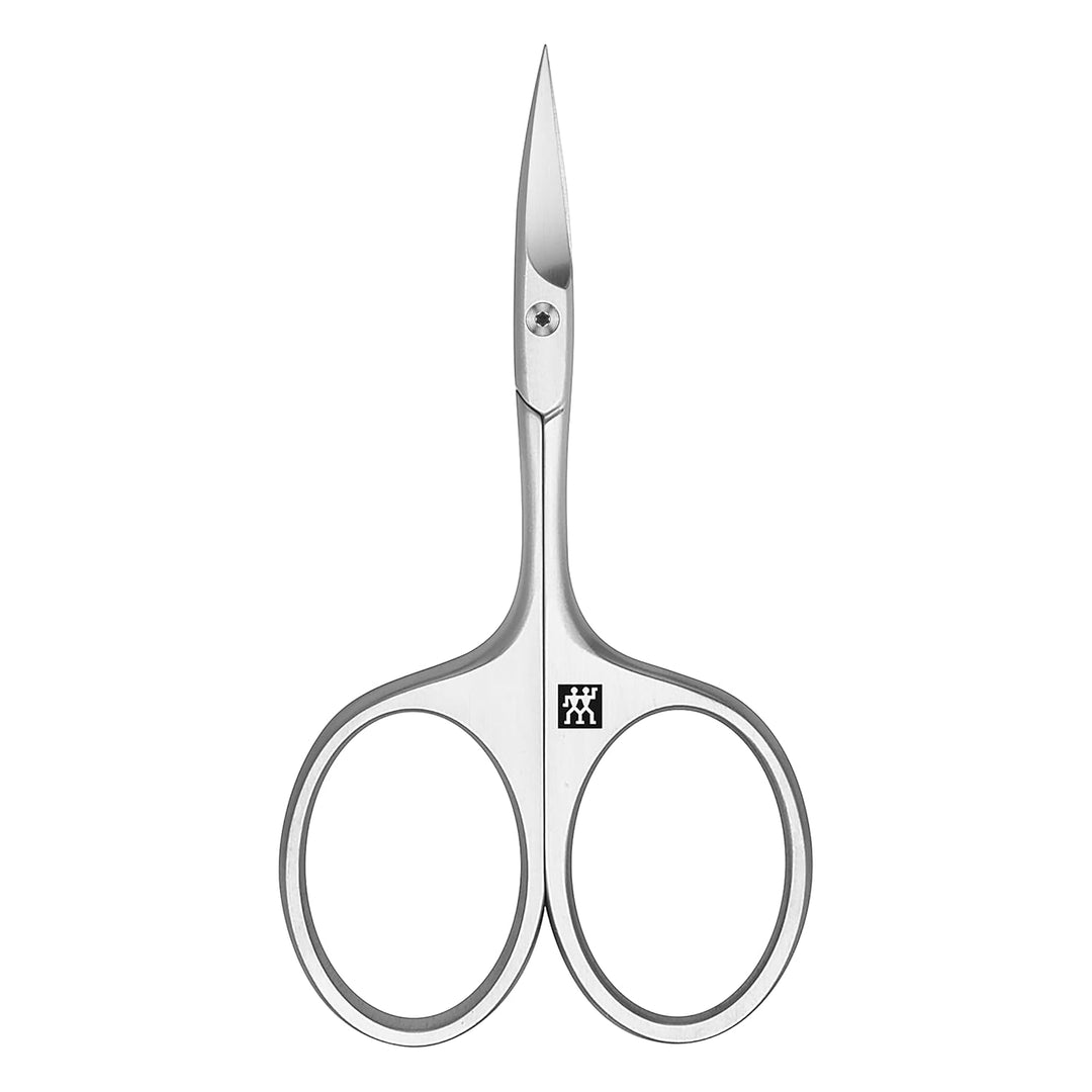 ZWILLING Maniküreset 4-teilig Nagelpflegeset aus Rindleder mit Reissverschluss, Premium, Taupe, 4-Te