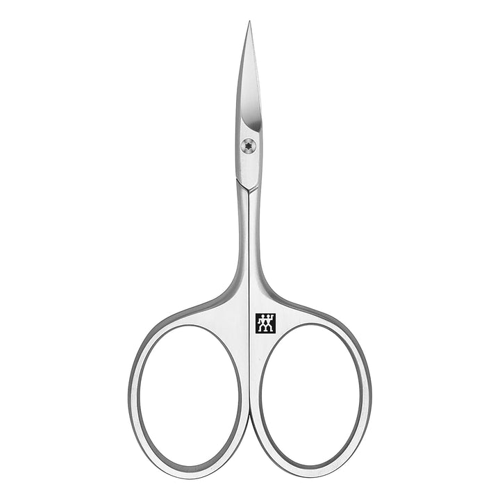 ZWILLING Maniküreset 4-teilig Nagelpflegeset aus Rindleder mit Reissverschluss, Premium, Taupe, 4-Te