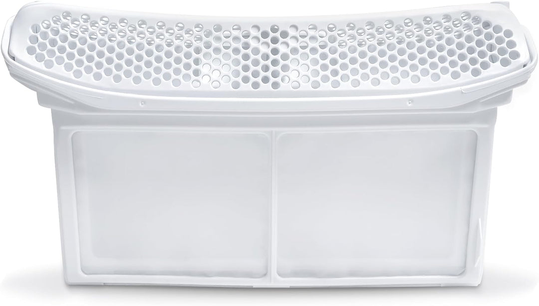 VIOKS Flusensieb Filter Filtertasche Ersatz für Flusensieb Siеmens Nеff Bosch 00656033 656033 - Weis
